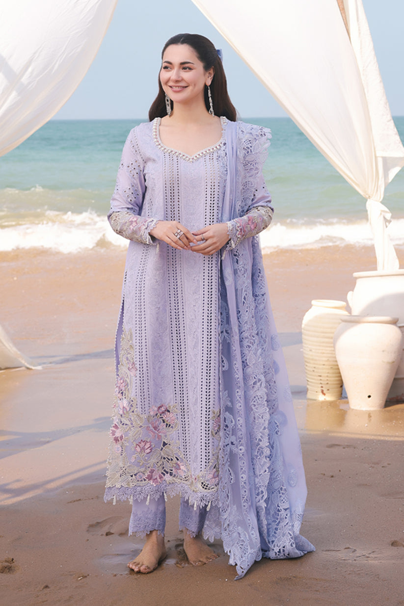 IMROZIA SERENE EMBROIDERED CHIKANKARI LAWN - 3 PC UNSTITCHED