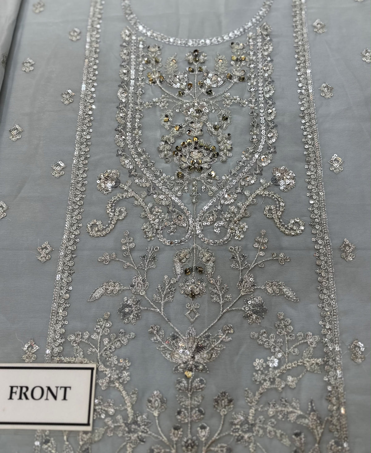 IMROZIA LUXURY EMBROIDERED CHIFFON - 3 PC UNSTITCHED