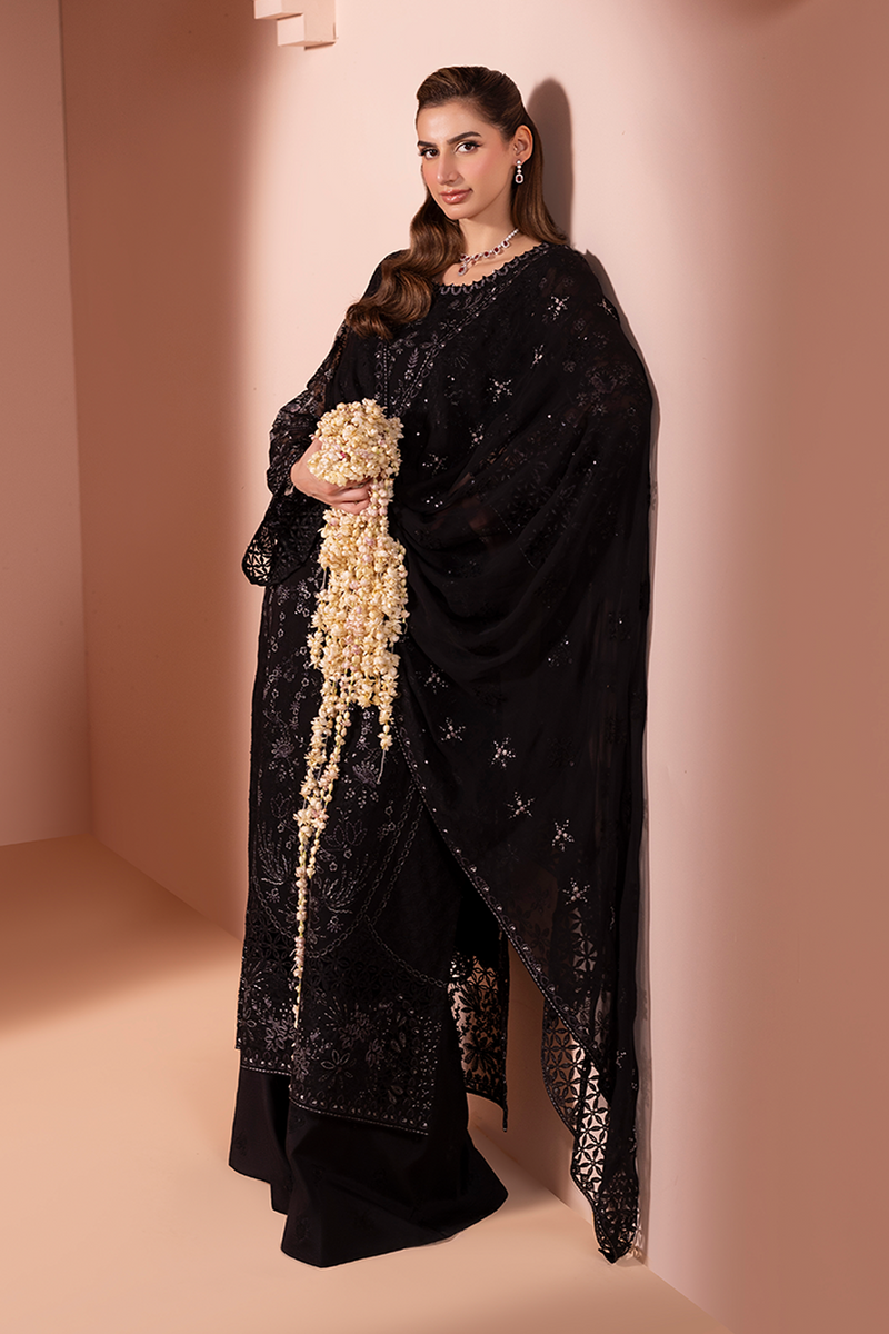 LAVISH PREMIUM EMBROIDERED CHIFFON - 3 PC UNSTITCHED