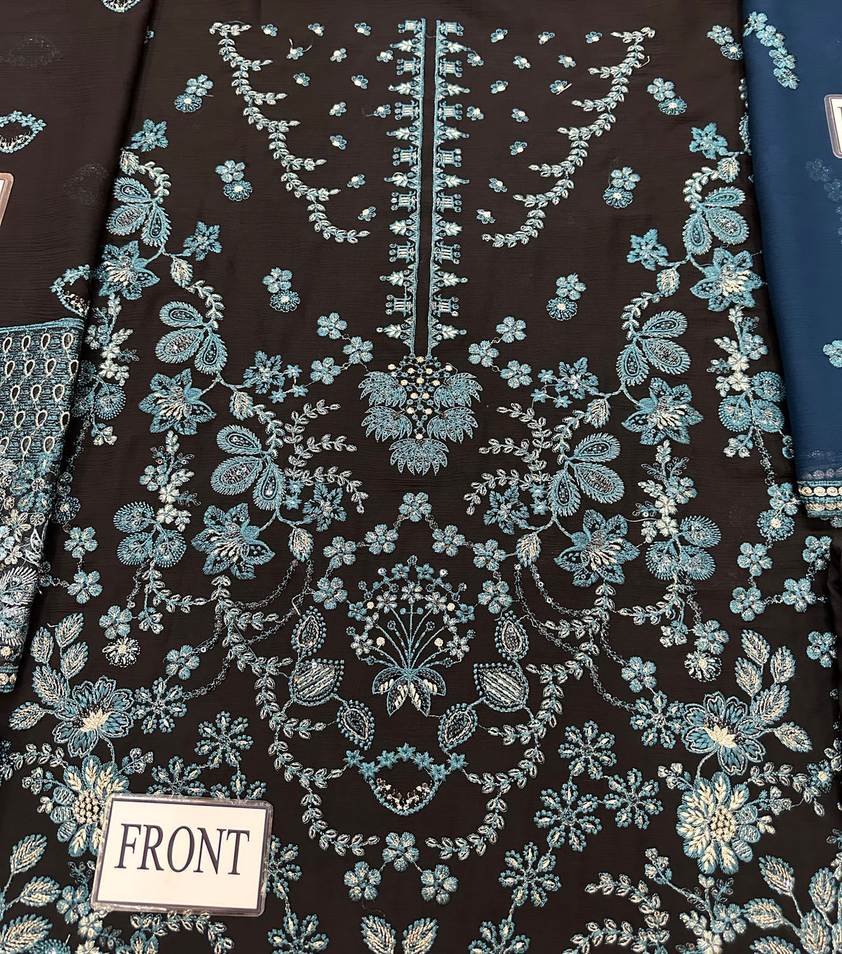 LAVISH PREMIUM EMBROIDERED CHIFFON - 3 PC UNSTITCHED