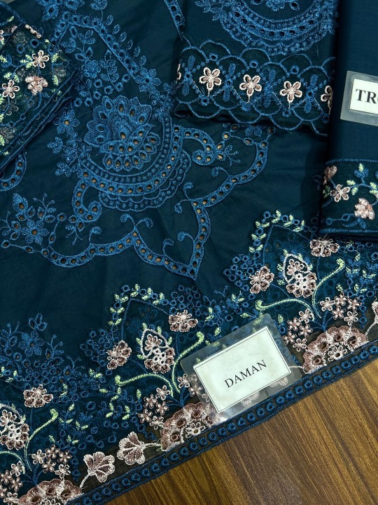 IMROZIA SERENE EMBROIDERED CHIKANKARI LAWN - 3 PC UNSTITCHED