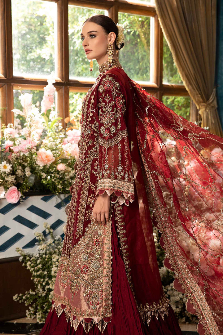 MARIA B LUXURY WEDDING EMBROIDERED ORGANZA - 3 PC UNSTITCHED