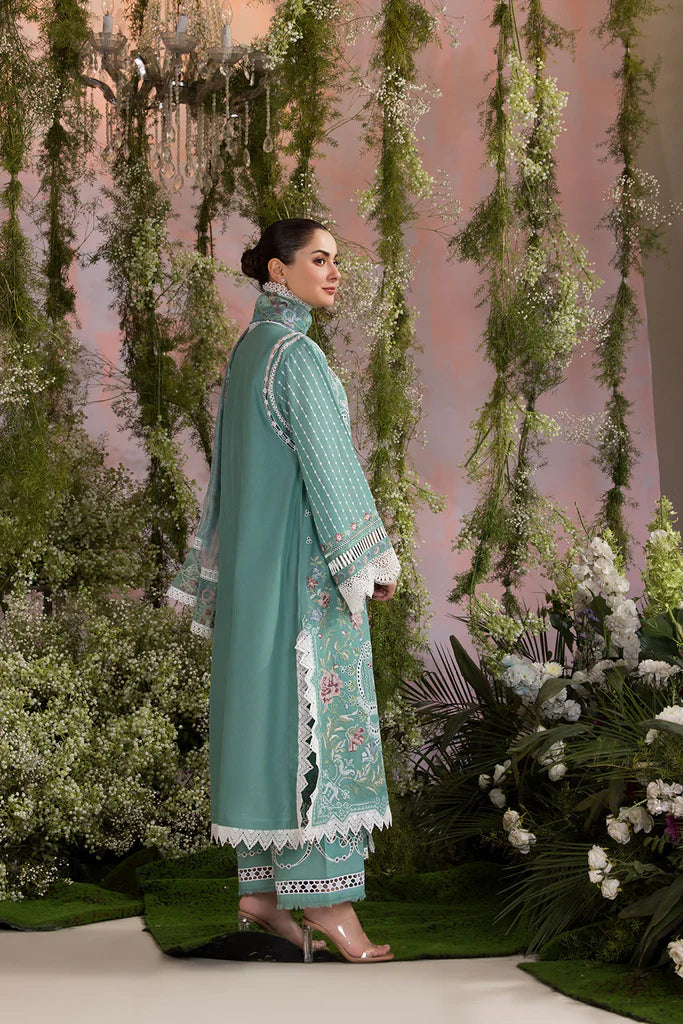 SOBIA NAZIR LUXURY EMBROIDERED CHIKANKARI LAWN - 3 PC UNSTITCHED