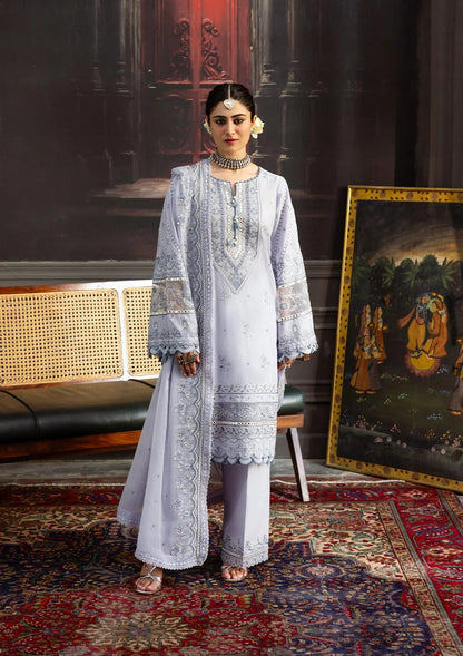 KAHF PREMIUM LAWN EMBROIDERED - 3 PC UNSTITCHED