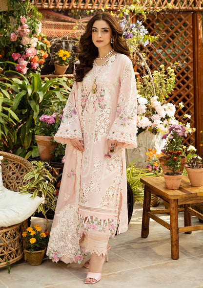ELAF CHIKANKARI EMBROIDERED LAWN - 3 PC UNSTITCHED