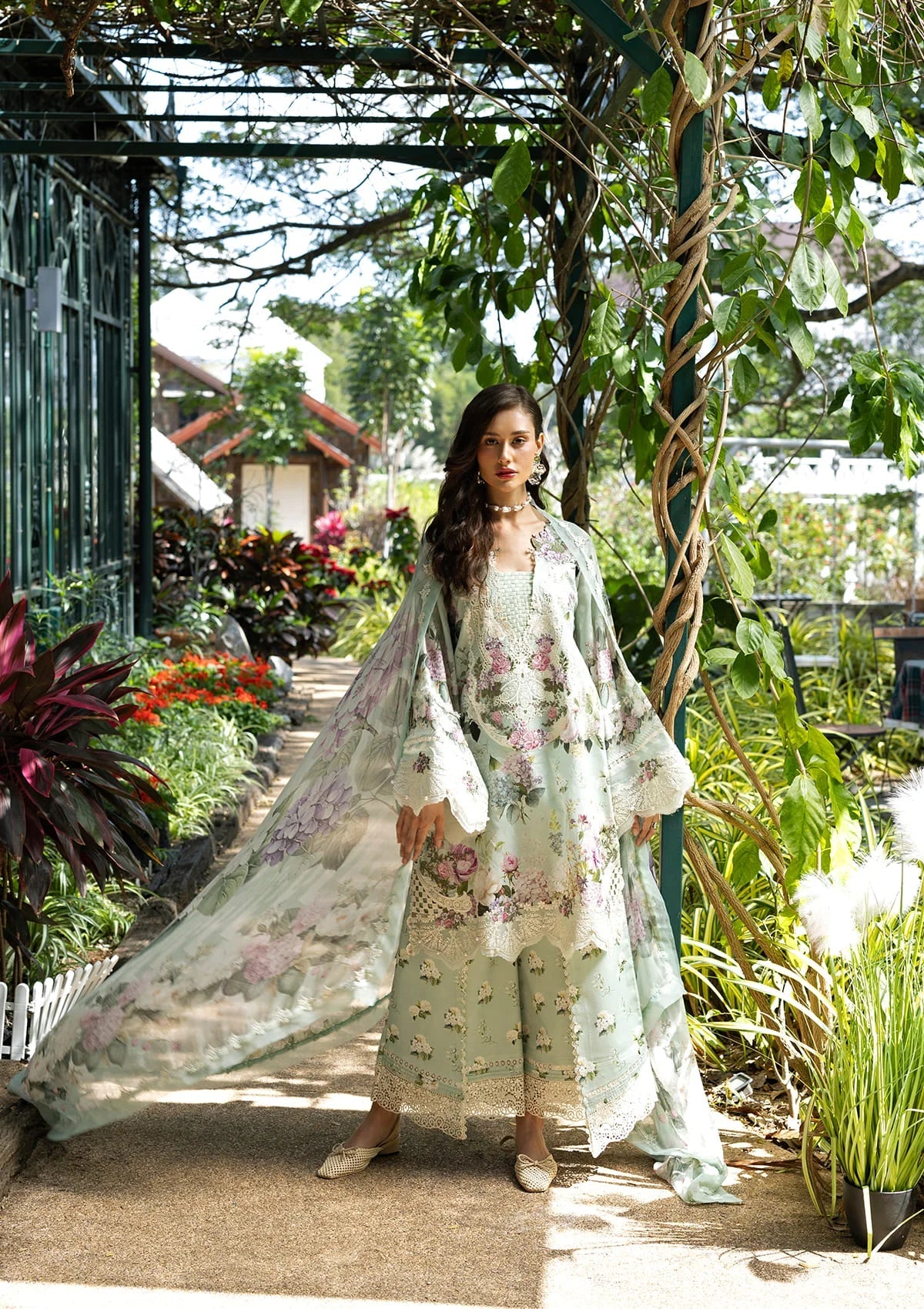 ELAF DIGITAL PRINTED LAWN EMBROIDERED - 3 PC UNSTITCHED