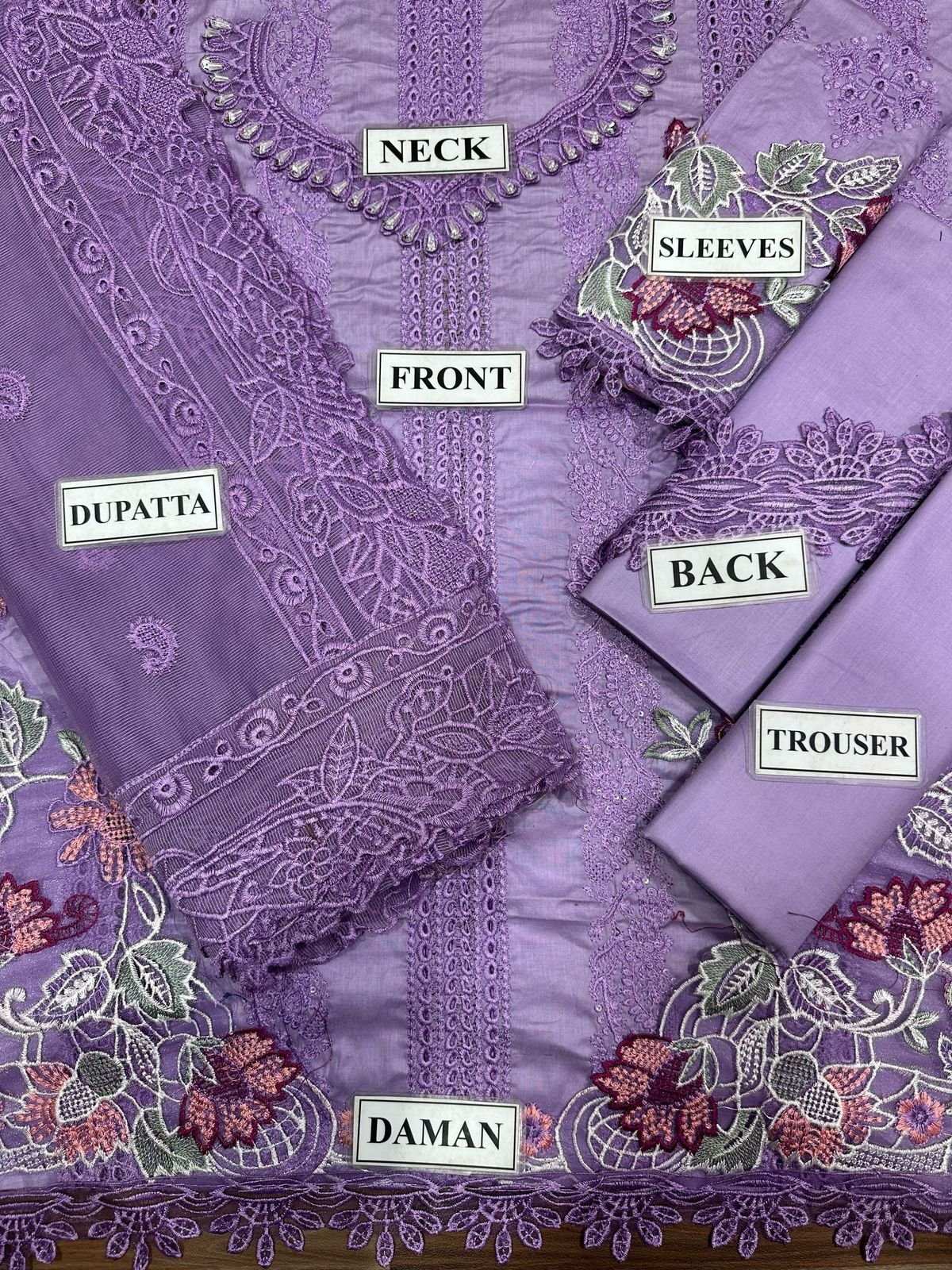 IMROZIA SERENE EMBROIDERED CHIKANKARI LAWN - 3 PC UNSTITCHED