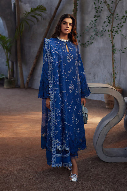 SUFFUSE DIGITAL PRINTED EMBROIDERED LAWN - 3 PC UNSTITCHED