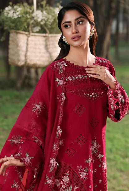 SARDINIA LUXURY EMBROIDERED LAWN - 3 PC UNSTITCHED