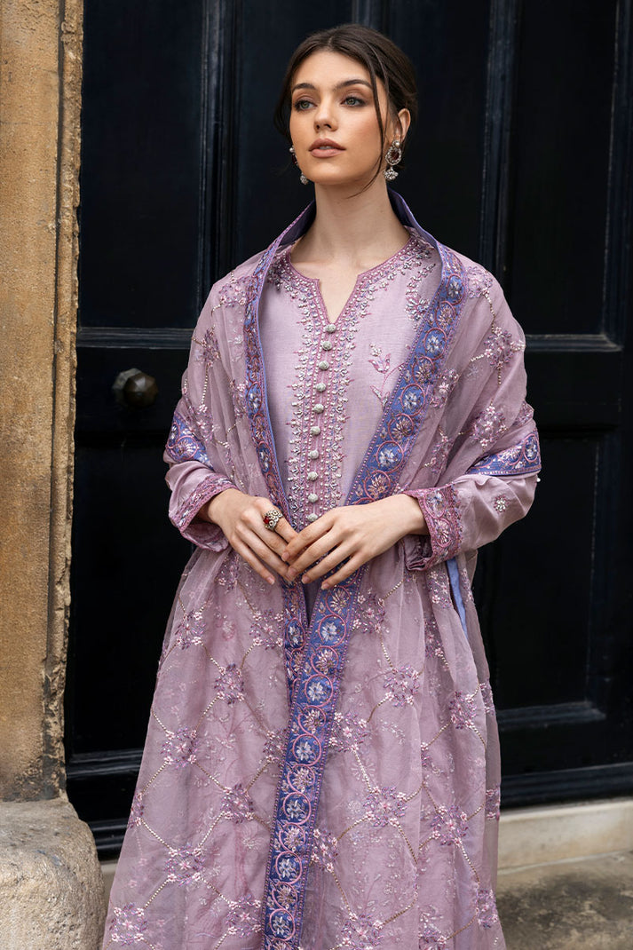 MUSHQ LUXURY EMBROIDERED SILK - 3 PC UNSTITCHED