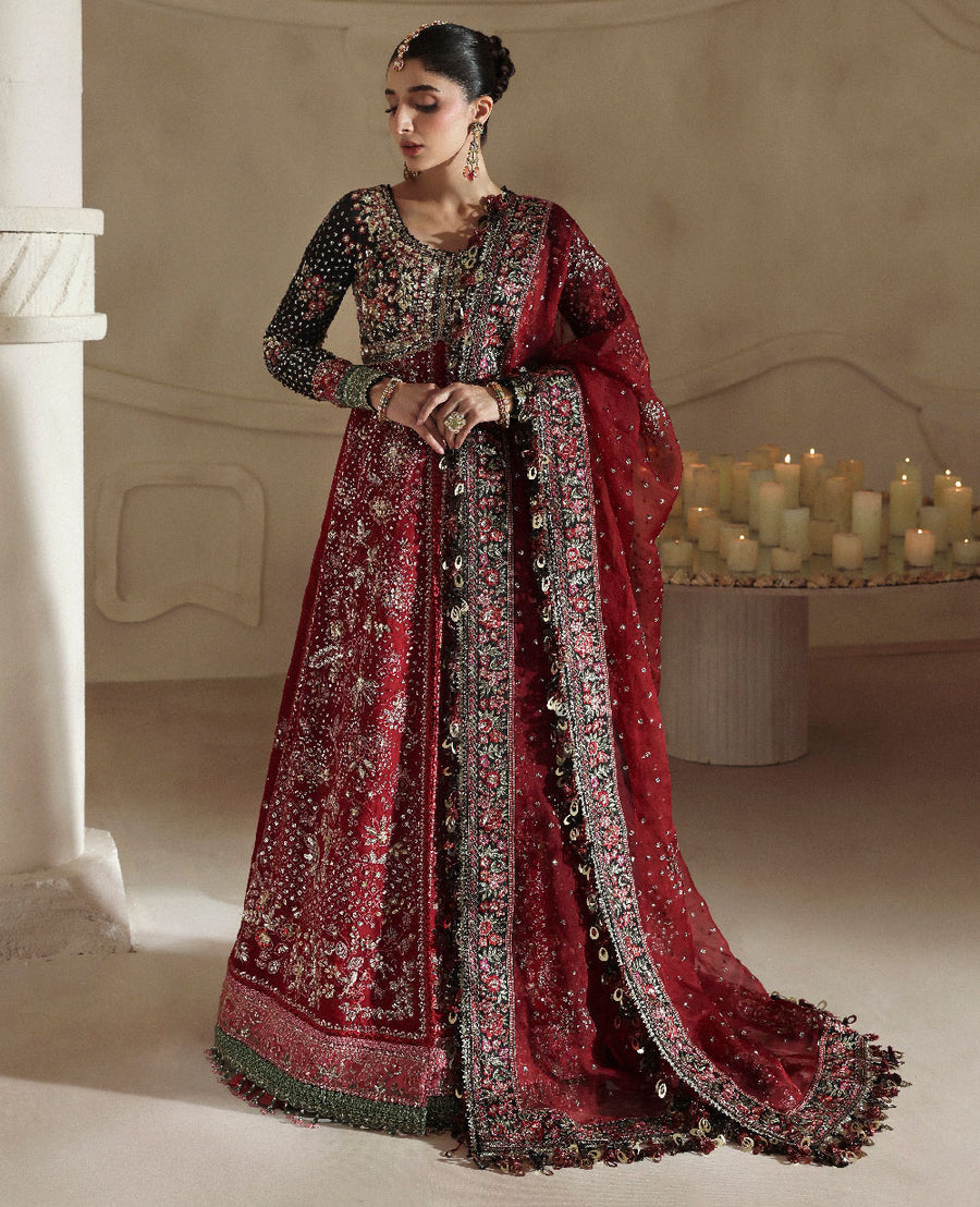 REPUBLIC WOMENSWEAR LUXURY EMBROIDERED ORGANZA - 3 PC UNSTITCHED