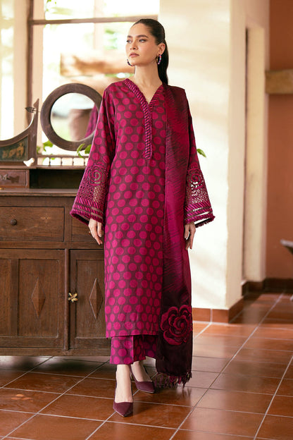 BAROQUE PRINTED FORMALS LAWN - 3 PC UNSTITCHED