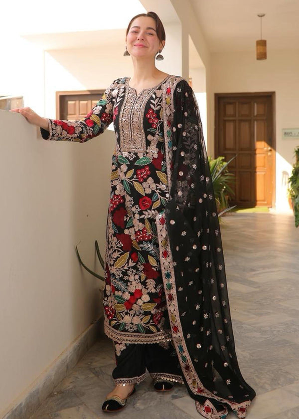 RANG RASIYA EMBROIDERED CHIFFON - 3 PC UNSTITCHED