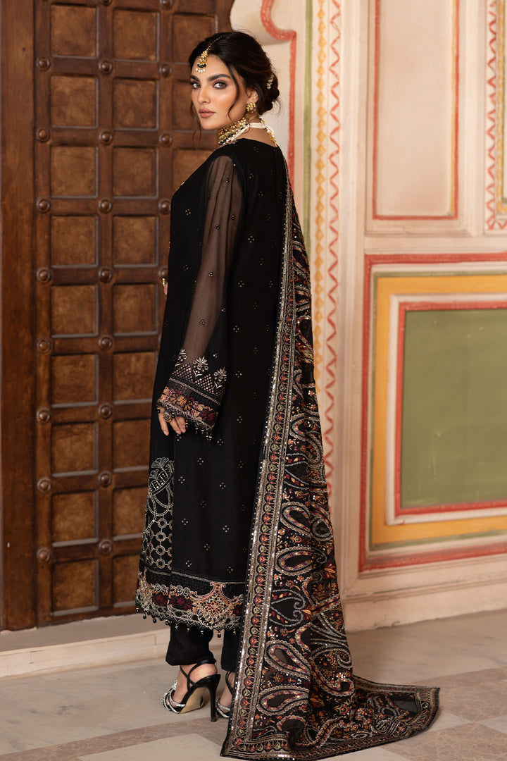 RAMSHA LUXURY EMBROIDERED CHIFFON - 3 PC UNSTITCHED