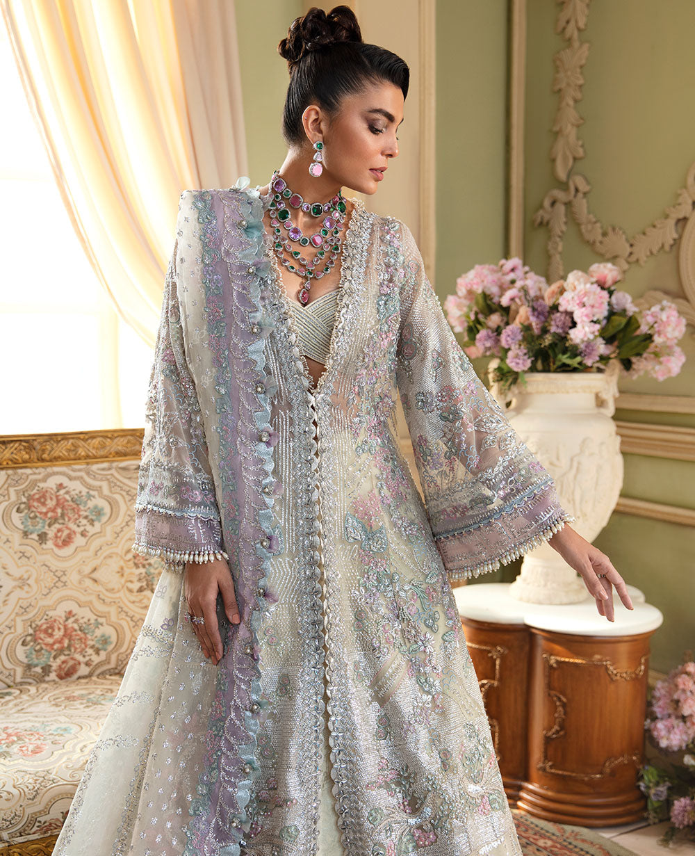 REPUBLIC LUXURY HANDMADE EMBROIDERED ORGANZA - 3 PC UNSTITCHED