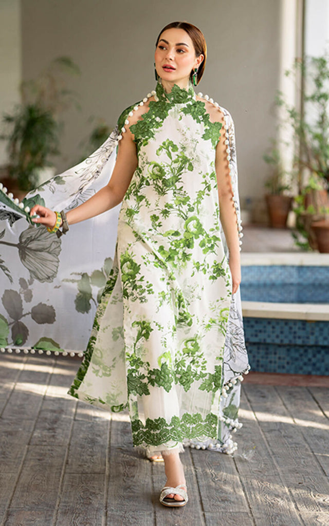 ASIFA NABEEL FORMALS DIGITAL PRINTED SILK - 3 PC UNSTITCHED