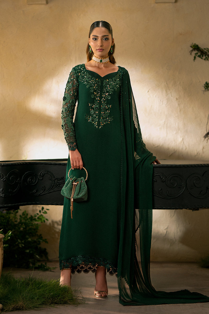 VANYA LUXURY EMBROIDERED CHIFFON - 3 PC UNSTITCHED