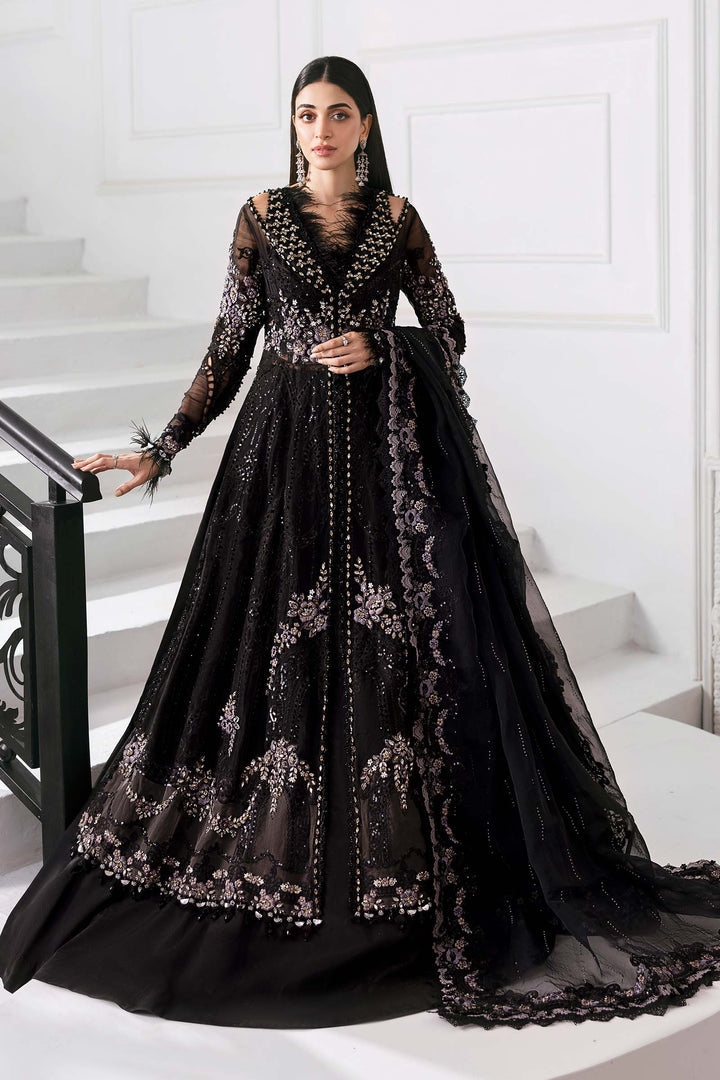 MARIA B LUXURY EMBROIDERED CHIFFON - 3 PC UNSTITCHED