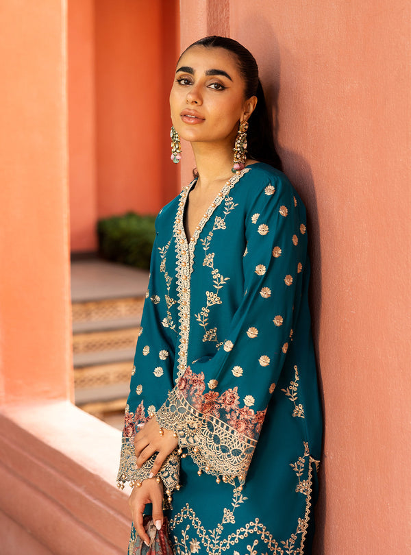 ZAINAB CHOTTANI EMBROIDERED LAWN - 3 PC UNSTITCHED