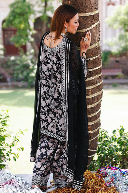 CHARIZMA PRINTED EMBROIDERED CHIFFON - 3 PC UNSTITCHED