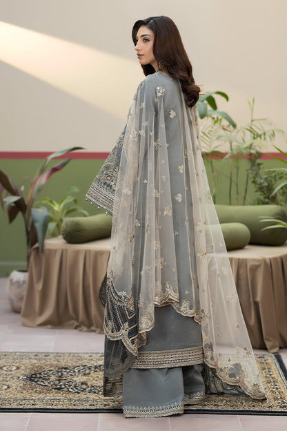 IMROZIA LUXURY EMBROIDERED ORGANZA - 3 PC UNSTITCHED