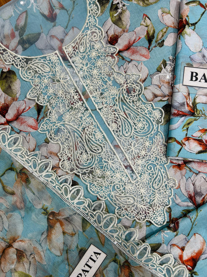 ANEELA’S EMBROIDERED LAWN - 3 PC UNSTITCHED