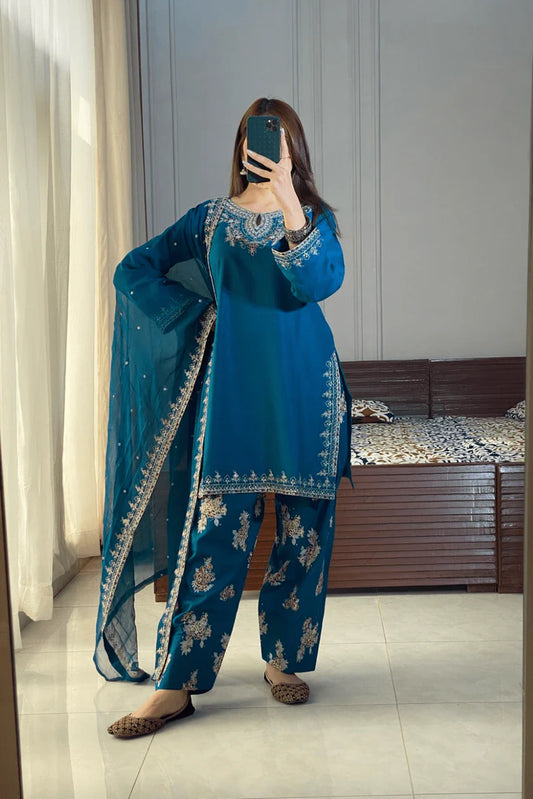 3 PC COTTON (HOOR) - STITCHED