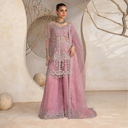 RANG RASIYA NATASHA HAND EMBELLISHED ORGANZA EMBROIDERED - 3 PC UNSTITCHED