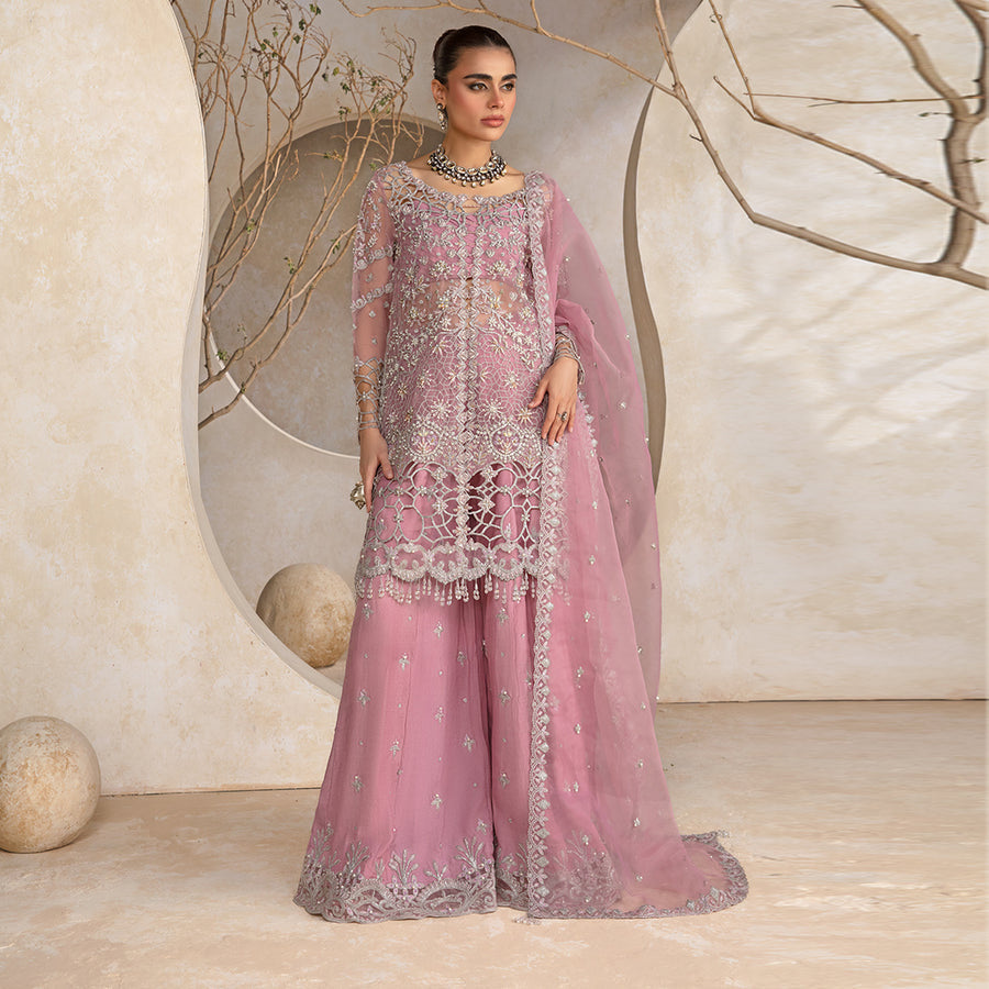 RANG RASIYA NATASHA HAND EMBELLISHED ORGANZA EMBROIDERED - 3 PC UNSTITCHED