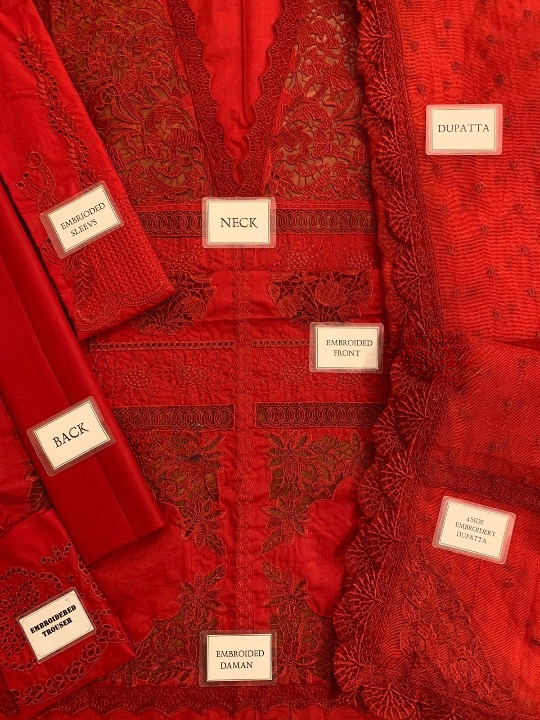 CRIMSON BY SAIRA SHAKIRA LUXURY EMBROIDERED LAWN - 3 PC UNSTITCHED