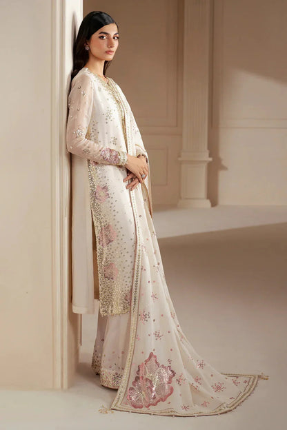 JAZMIN LUXURY EMBROIDERED CHIFFON - 3 PC UNSTITCHED