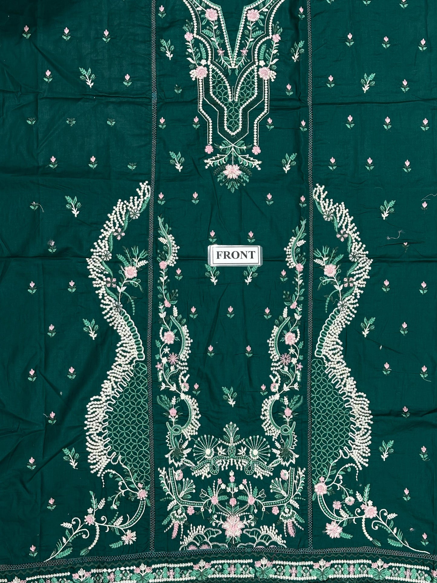 KANWAL MALIK EMBROIDERED LAWN - 3 PC UNSTITCHED