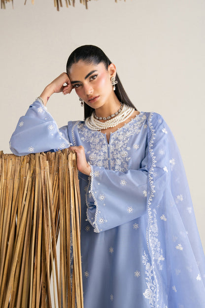BATIK LUXURY EMBROIDERED LAWN - 3 PC UNSTITCHED