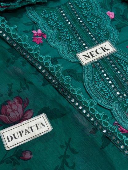 ANEELA’S EMBROIDERED LAWN - 3 PC UNSTITCHED