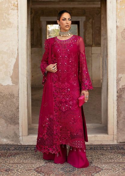 SARDINIA LUXURY EMBROIDERED CHIFFON - 3 PC UNSTITCHED