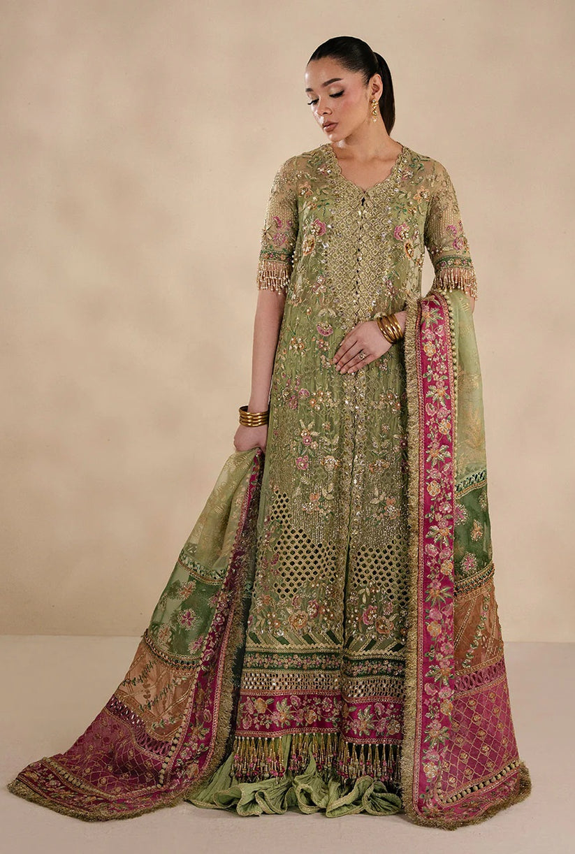 REPUBLIC WOMENSWEAR LUXURY EMBROIDERY ORGANZA - 3 PC UNSTITCHED