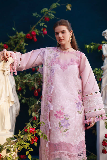 PARISHAY EMBROIDERED LAWN - 3 PC UNSTITCHED
