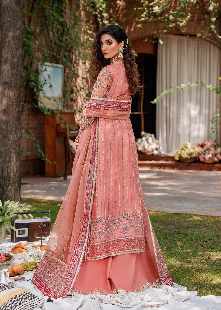 AKBAR ASLAM LUXURY WEDDING EMBROIDERED ORGANZA - 3 PC UNSTITCHED