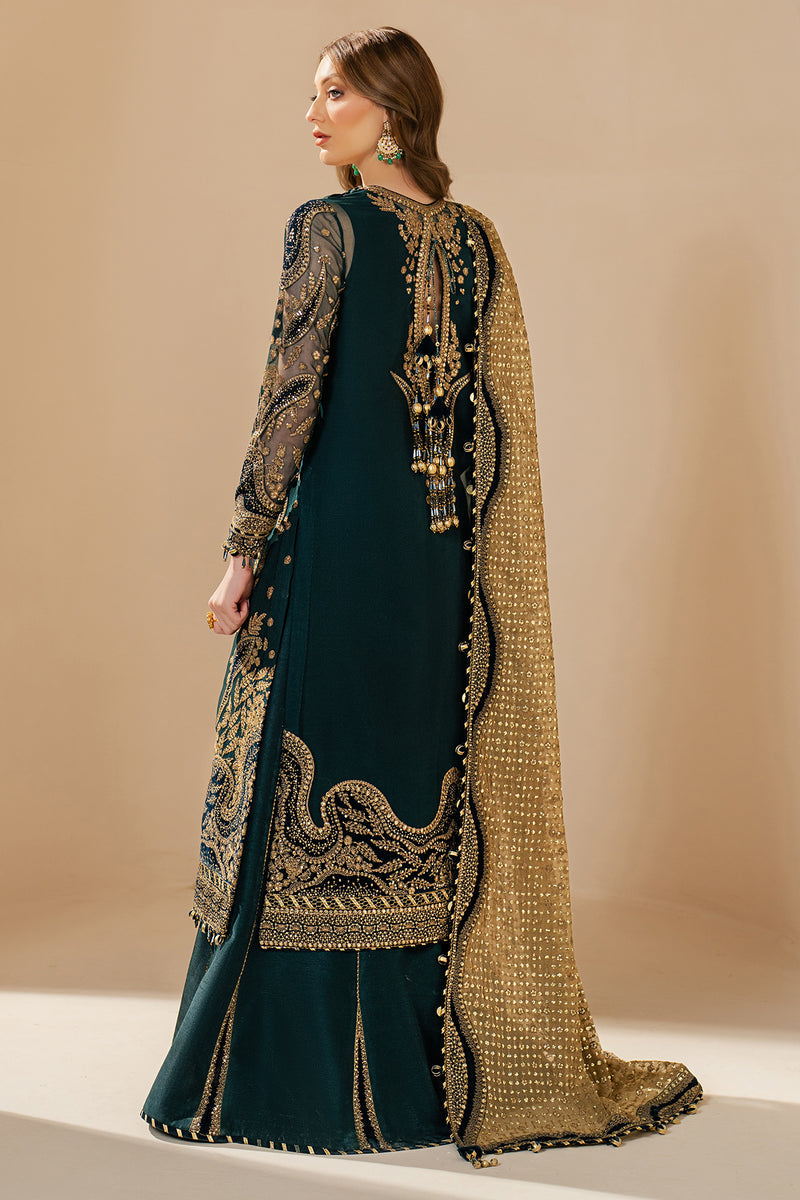 JAZMIN LUXURY EMBROIDERED CHIFFON - 3 PC UNSTITCHED