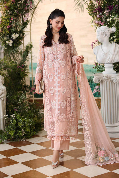 MARIA B LUXURY EMBROIDERED CHIFFON - 3 PC UNSTITCHED