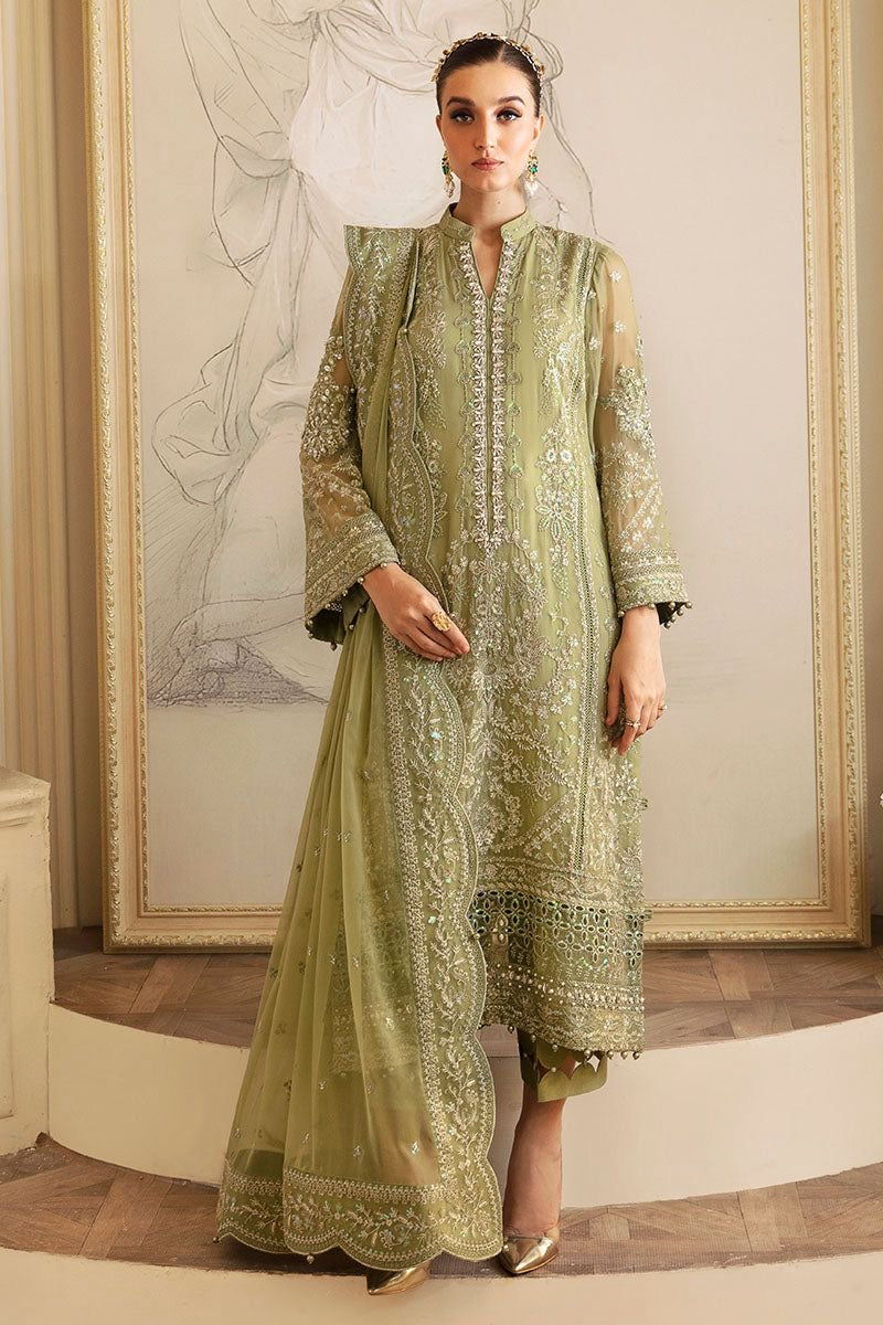 GULAAL LUXURY EMBROIDERED CHIFFON - 3 PC UNSTITCHED