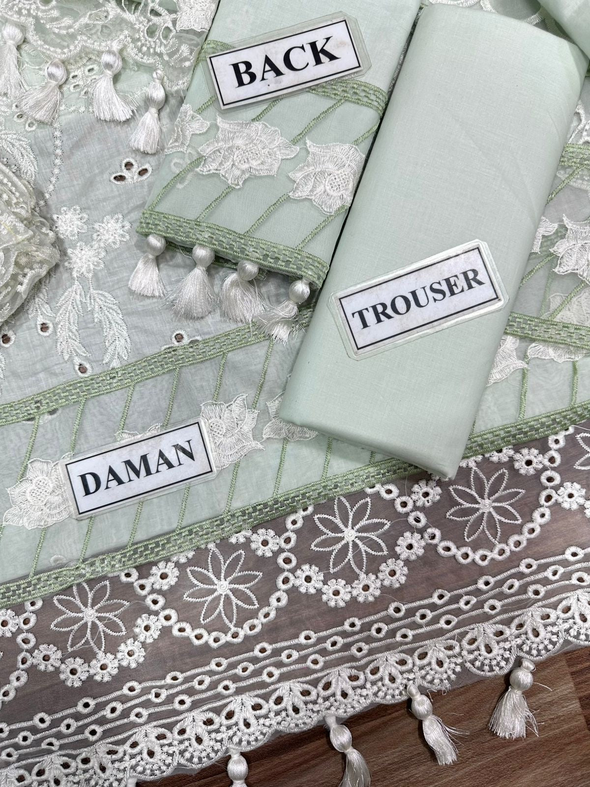 IMROZIA LUXURY EMBROIDERED CHIKANKARI LAWN - 3 PC UNSTITCHED