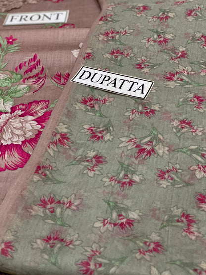 IZNIK FORMALS PRINTED EMBROIDERED LAWN - 3 PC UNSTITCHED