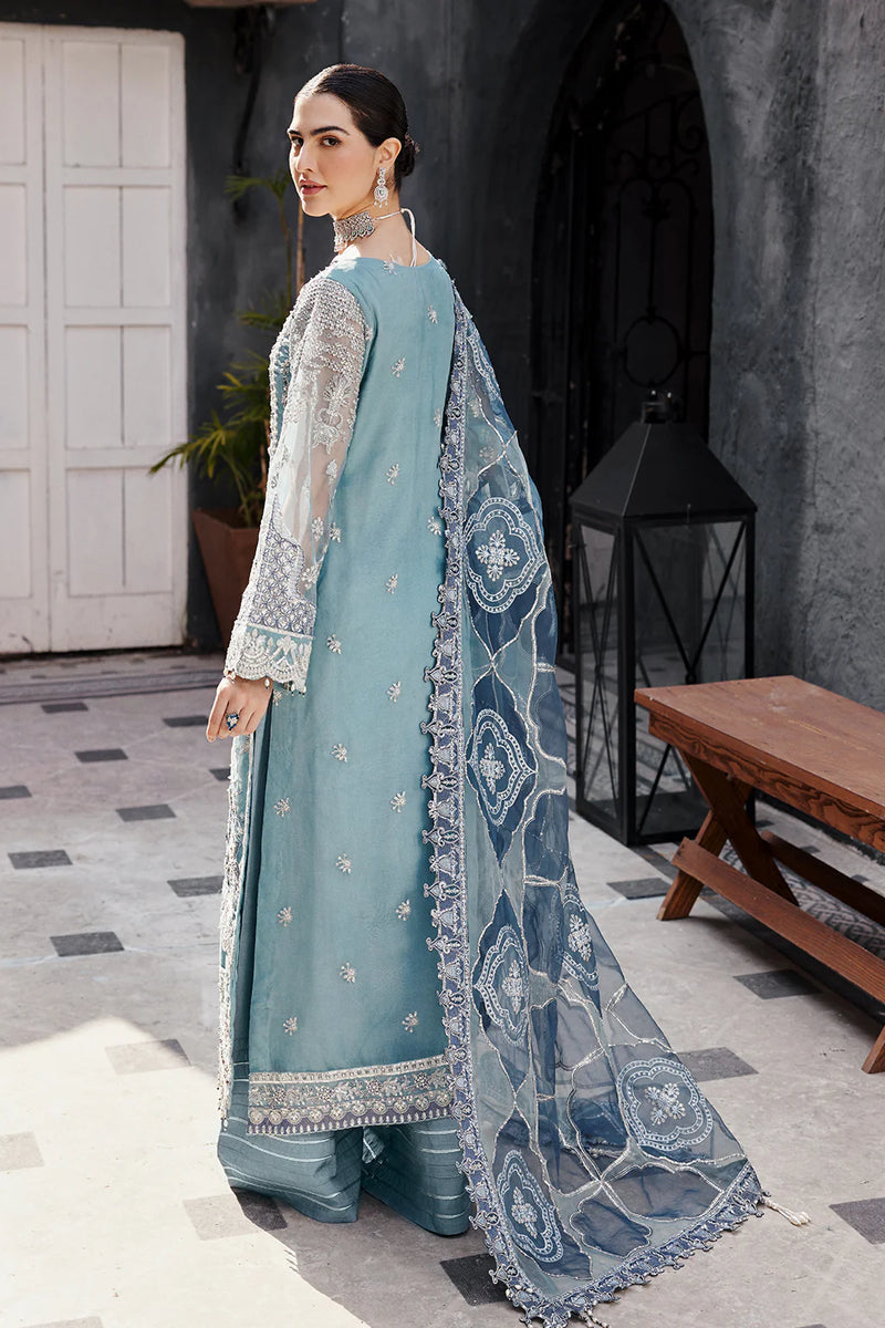 EMAAN ADEEL EMBROIDERED ORGANZA - 3 PC UNSTITCHED