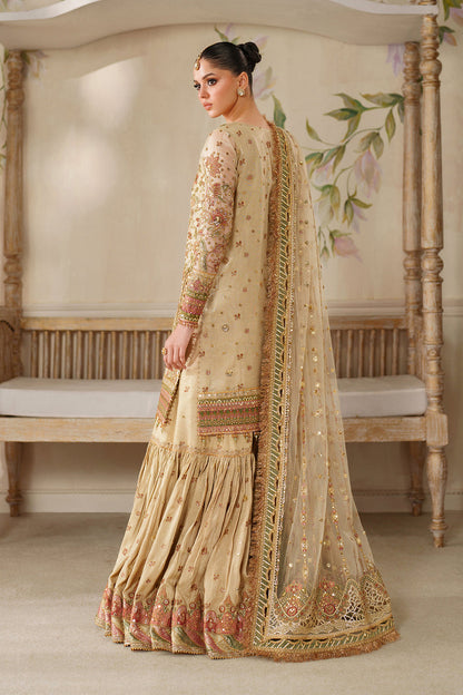 BAROQUE CHANTELLE LUXURY WEDDING EMBROIDERED CHIFFON - 3 PC UNSTITCHED
