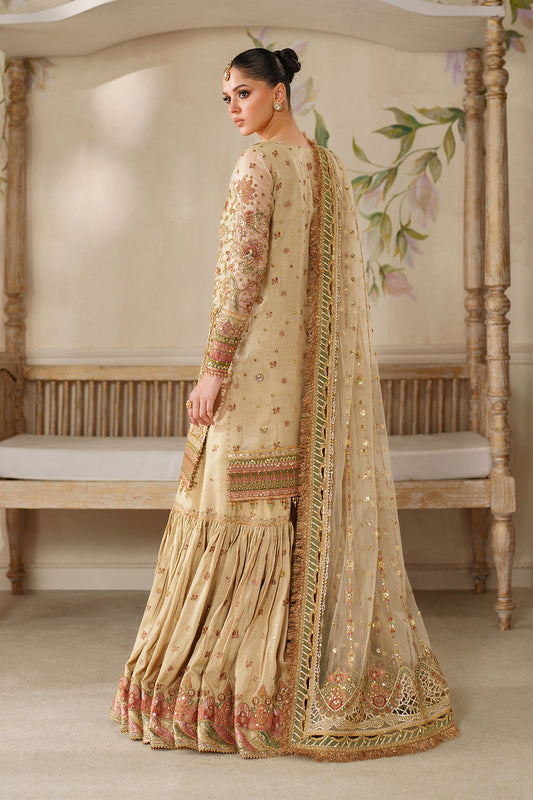 BAROQUE CHANTELLE LUXURY WEDDING EMBROIDERED CHIFFON - 3 PC UNSTITCHED