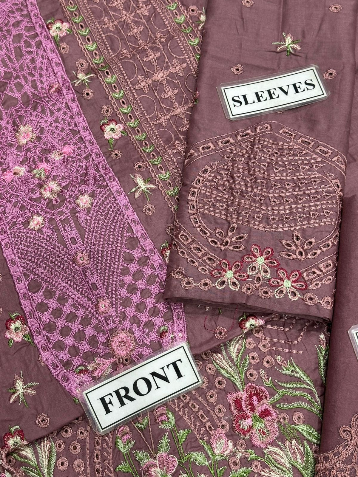 SOBIA NAZIR LUXURY CHIKANKARI EMBROIDERED LAWN - 3 PC UNSTITCHED