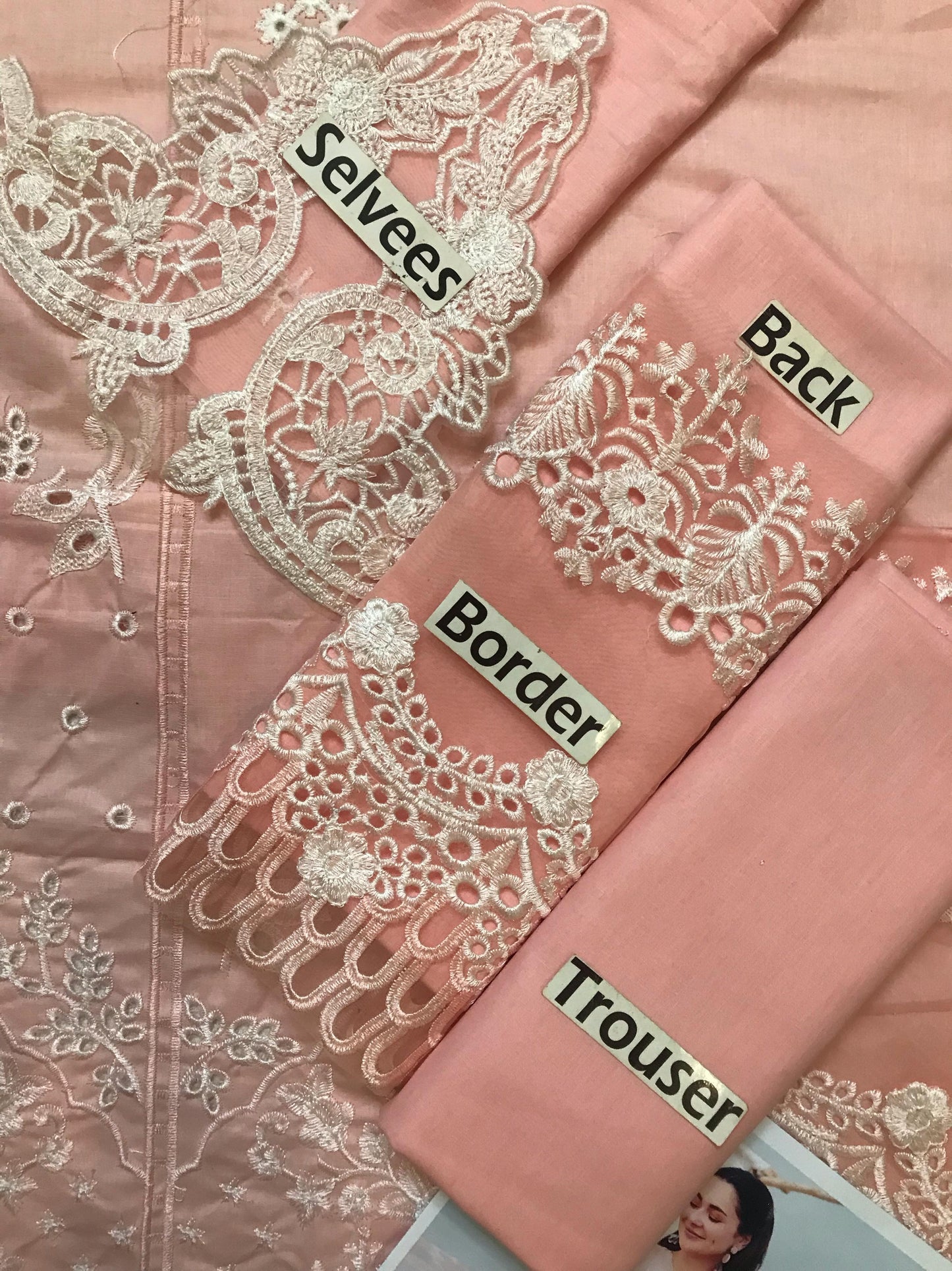 IMROZIA LUXURY CHIKANKARI EMBROIDERED LAWN - 3 PC UNSTITCHED