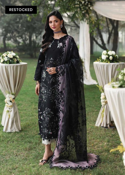 SARDINIA LUXURY EMBROIDERED LAWN - 3 PC UNSTITCHED