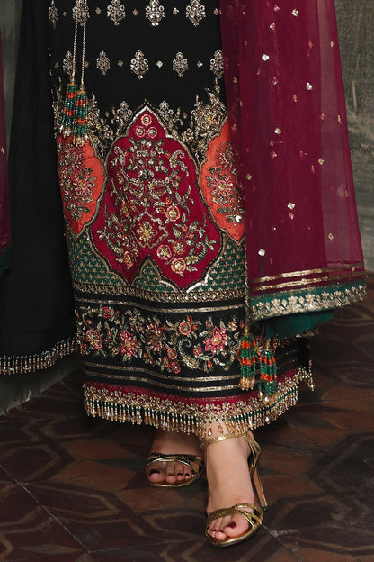 CHARIZMA LUXURY EMBROIDERED CHIFFON - 3 PC UNSTITCHED